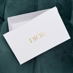 DIOR White and Gold Gift Box